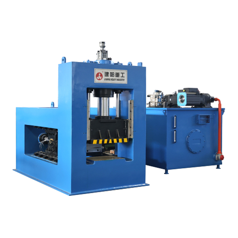 Máquina de prensa hidráulica horizontal de la cabeza doble de muelle de 160t+100t