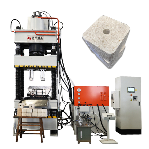 Y79-330 toneladas molduras en polvo de cuatro columnas prensa hidráulica