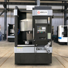 Torno vertical de una sola columna de metal cnc, precio chino, sistema Fanuc, torno vertical CNC