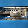 Máquina de prensa hidráulica horizontal de la cabeza doble de muelle de 160t+100t